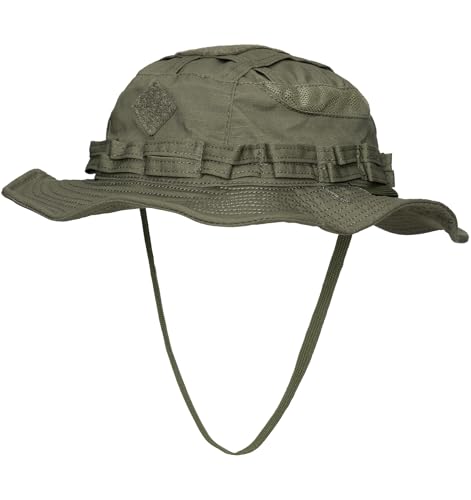 IDOGEAR SPORTS Tactical Boonie Hat for Men Women Brim Sun Hat for Outdoor Activities Like Fishing, Hiking, Hunting & Camping(Ranger Green,Small)