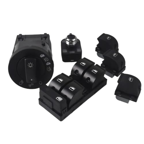 Kit interrupteur lève-vitre Audi A4 B6 B7 rétroviseur phares haute finition