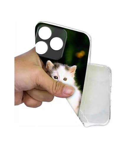Image of Sweet Cat Design Printed Silicon Soft TPU Back Case Cover for Realme C63 4G / Narzo N63 4G