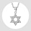 04. cz star of david/s925