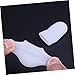 SHERCHPRY 6-Piece Silicone Gel Finger Protector Sleeves 1.3 * 4cm Size Translucent Finger Guards for Sewing Sorting and Crafts