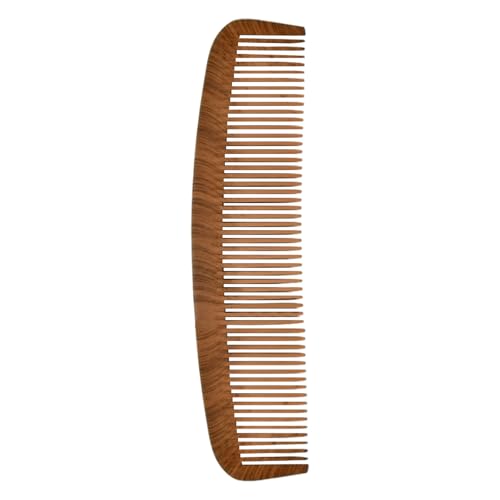 Peine para el Cabello de Madera, Peine Pelo Antiestatico para Desenredar Todo Tipo de Cabellos, Handmade Wooden Hair Comb para Hombre y Mujer (Medium)