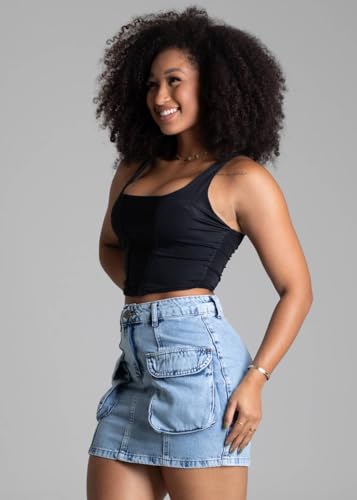 Saia Jeans Sawary - 278147 - IND. 44