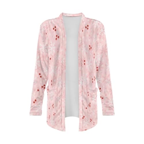 Image of Cardigan Sweaters for Women Long Sleeve Cardigan Soft Drape Open Front Fall Dusters V-Neck Jackets Dressy Loose Coat