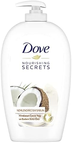 Dove Nourishing Secrets Nemlendirici Sıvı Sabun Hindistan Cevizi Yağı ve Badem Sütü Özü 500 ML 1 Adet