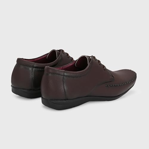 Image of Centrino Formal Shoe for Men | Cushioned Insole for Better Comfort | Stylish Lace-Up for Boys | Perfect for Office Wear & Formal Dress (9786)