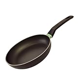 Fackelmann Brandao Sartén Antiadherente 24 cm, Aluminio Reciclado y Mango de Baquelita, Revestimiento Cerámico CK2 sin PFA, Apta para Inducción, Vitro, Gas y Horno, Mango Ergonómico, 1 ud.