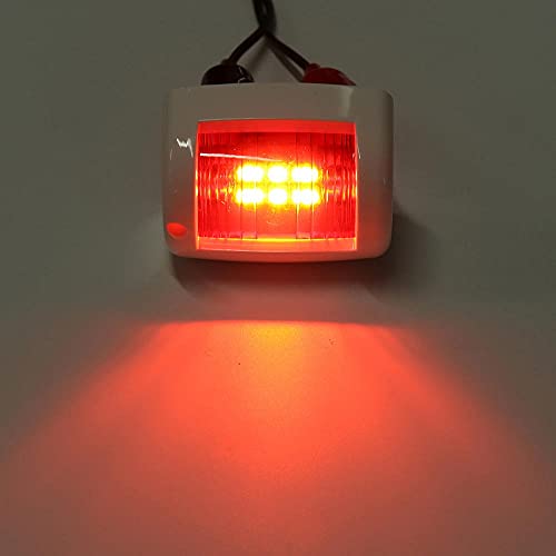 Composants LED 12V rouge pour réparer un feu de navigation