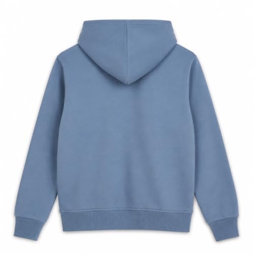 Image of Alan Jones Clothing Boys Hooded Sweatshirt | Full Zip Closure | Full Sleeves | Kangaroo Pocket | Regular Fit | Winter Jacket for Boys | Age 5-16 Years