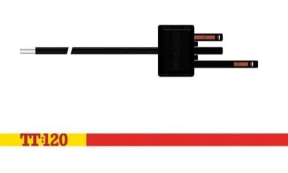 Hornby TT8028 Digital Power Connecting Clip - Spare Parts and Train Accessories OO Gauge Model Railway Sets, Coupling and Modelling Tools - 1 x DCC Power Clip - Scale 1:120, Black