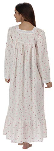 Image of The 1 for U Victorian Nightgown - Night Dress for Women Sleepwear, Kate 100% Cotton Gown