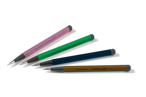 Image of LEUCHTTURM1917 0.7mm Mechanical Pencil Drehgriffel No.2 Spring Leaf | Clutch Lead Pencil, HB Graphite, Drehgriffel No. 2, Smooth Writing, Gift for Writers, Journaling