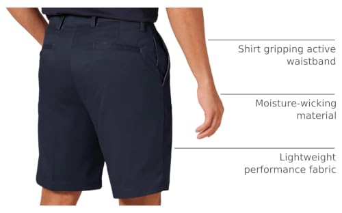 Image of Amazon Essentials Men's Classic-Fit 9 inch Inseam Moisture-Wicking Golf Shorts, Functional Pockets (Available in Big & Tall)