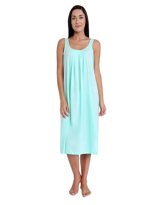 Image of TWGE Cotton Full Length Camisole for Women