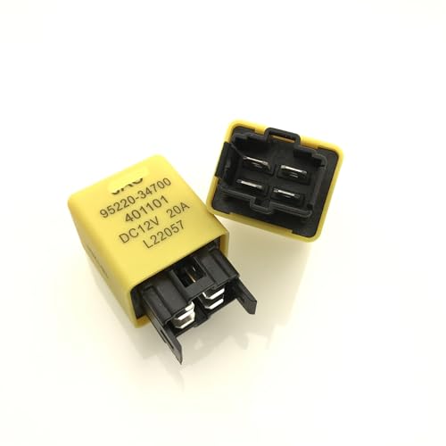 Relais automobile 12V 95220-34700 JAC à 4 broches pour circuit électrique de voiture