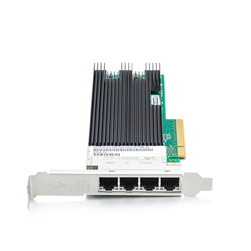 Image of 10Gtek XL710-T4 CNA, 4 Ports 10GBase-T NIC,Assembly by Intel XL710BM1 Controller