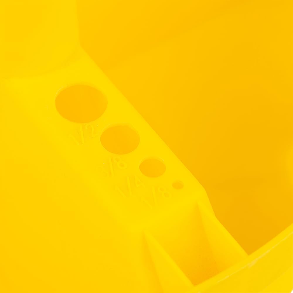 Bucket Boss - Bucket Stacker Small Parts Organizer, Bucket Organization (15051) , Yellow - Image 8