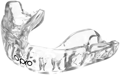 Opro New Instant Custom-Fit Mouth Guard, Dentist Mouthguard, Revolutionary Fitting Technology for Ultimate Comfort, Protection & Fit, Gum Shield for Rugby, Boxing, Hockey, MMA (All Blacks, Adult)
