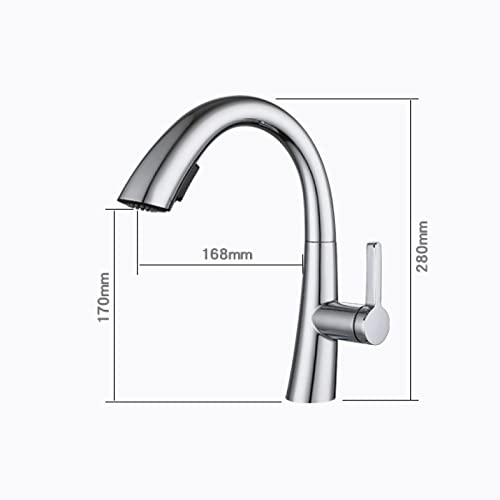 Grifo de lavabo giratorio monomando que elimina salpicaduras en baño 4