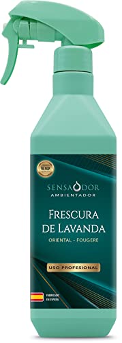 Ambientador spray 500ml. perfume para hogar Sensaodor (Frescura de lavanda)