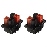 4-poliger fester Montagehalter für Anderson-Steckverbinder, 30 A, 600 V, PC-Gehäuse mit silberbeschichtetem Kupferkontakt, für Photovoltaik, Elektrofahrzeuge(2pcs)