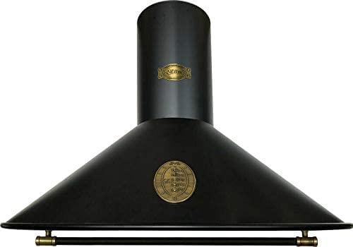 Kaiser 9423 Be Retro Dunstabzugshaube zur Wandmontage, 90 cm, Luxus-Hersteller Kaiser, 3 Geschwindigkeitsstufen, 910 m³/h, LED-Beleuchtung...