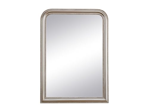Vente-unique - Miroir trumeau en Bois de Paulownia - L. 80 x H. 110 cm - Champagne - Heloise