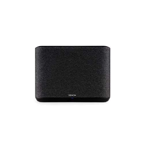Denon Home 250 Multiroom-Lautsprecher, HiFi Lautsprecher mit HEOS Built-in, WLAN, Bluetooth, USB, AirPlay 2, Hi-Res Audio, Alexa kompatibel, schwarz