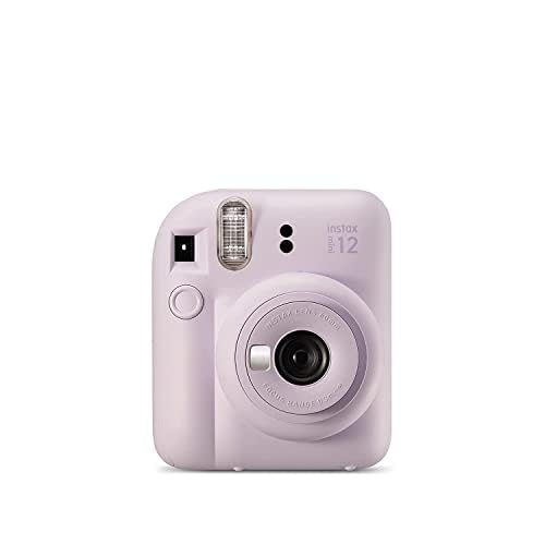 Image of Jaiman Toys Fujifilm Instax Mini 12 Instant Camera + 20 Shot Films + 1X Acrylic Camera Case - Lilac Purple, Mini 12