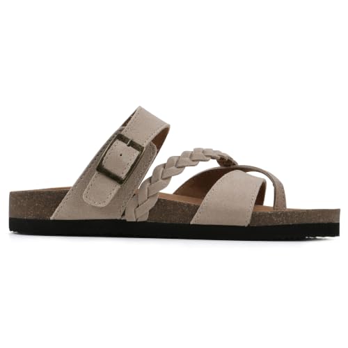 Image of White Mountain Women's Hazy Braided Footbed Sandal