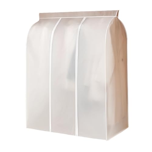 Garment Bags Clothing Dust Cover, Hanging Fully Closed Hanging Bag, Household Wardrobe Clothing Coat Down Jacket Transparent Clothing dust Cover (Size : 120 * 60 * 50cm)