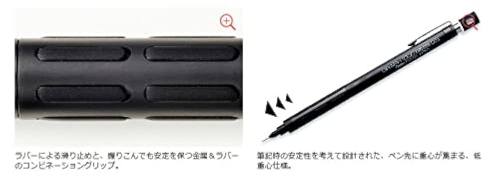 Amazon.co.jp: ぺんてる シャープペンシル グラフ1000(フォー