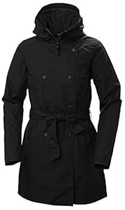 Helly Hansen Damen W Welsey II Trenchcoat Insulated, Schwarz, M