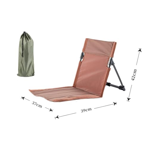 Chaise Sol Dossier Chaise Pliable Matelas Plage Portable Léger