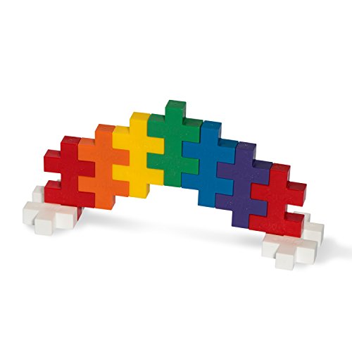 Image of PLUS PLUS Big 15 Piece Basic Mix Tube - Large Building Blocks for Toddlers