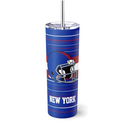 Image of New York Tumbler 20oz Travel Mug Custom Name and Number Gifts