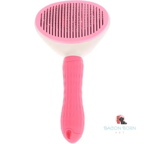 Escova Pelos Pet Automática Autolimpante Ultra Rasqueadeira Mágica para Gatos Cães Coelhos Cachorros