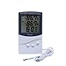 Ailan Thermomètre numérique Chambre bébé Hygromètre LCD Outdoor Digital Affichage Température Humidité Compteur pour intérieur extérieur