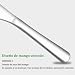 Imagen de HOMQUEN Cuchillo de Mantequilla de Acero Inoxidable