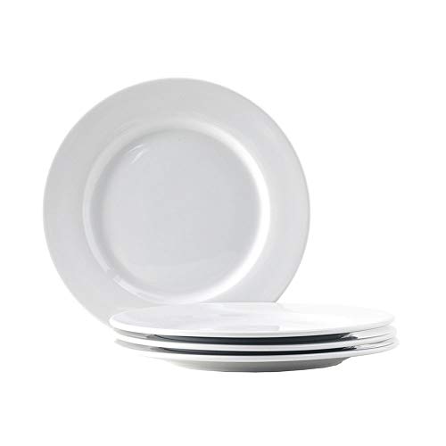 Alaska-Porcelain-White-75-Inch-Small-Plate-Set-of-4-White-Heavy-Duty-Chip-Resistant-Lead-and-Cadmium-Free-Freezer-to-Oven-Safe-up-to-500F Alaska Porcelain White 75 Inch Small Plate Set of 4 White Heavy Duty Chip Resistant Lead and Cadmium Free Freezer to Oven Safe up to 500F
