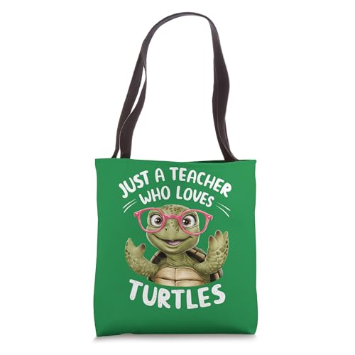 Bolso Tote para maestro amante de tortugas miniatura 1