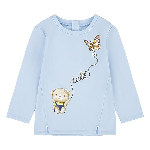 Levi's Kids Lvg bear notched front Camiseta Bebé Niñas Omphalodes 3 años