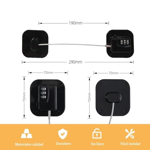 Consejos y reviews para comprar Cerradura electrica para refrigerador los más recomendados. 29 Imagen adicional