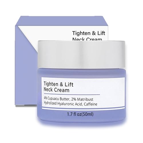 50ml Advanced Neck Firming Cream - Best For Tightening Sagging Skin Tighten & Lift Firming Neck Cream Anti Aging Smoothes Wrinkles Skin Tightening and Repair Decolletage Cream