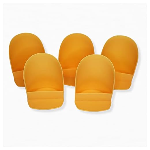 Tupperware Canister Scoops Rocker Style Scoops Set of 5 Creamsicle Orange
