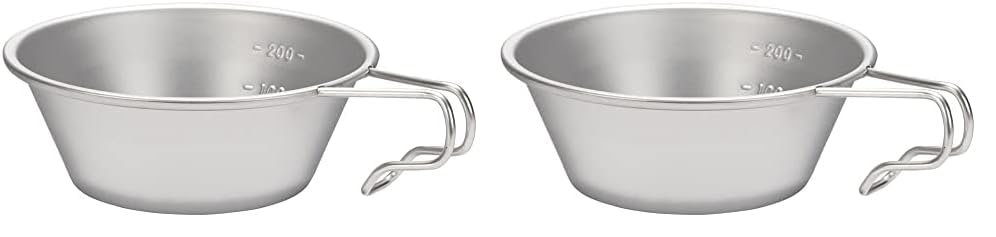 Snow Peak E-203 Sierra Cup Stainless Steel Set of 2 10oz Camping Outdoor