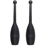 Logest Mace Exercise Club - Heavy Duty Plastic Indian Clubs Available in 1 LB and 2 LB Sets of 2 Per