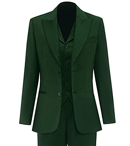 Chic & Confident: Women's 3 Piece Slim Fit Business Suit - Image 3