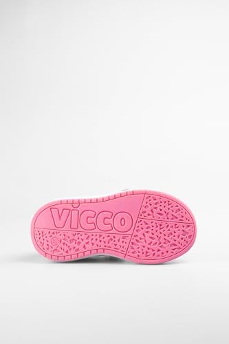 Vicco Pretty Işıklı Kız Okul Öncesi Sneaker (Pudra, 32 Numara) - Görsel 7