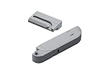 KURIKI Anti Slam Soft Close for Doors – 99 lbs Load (Right-Hand (Gray))